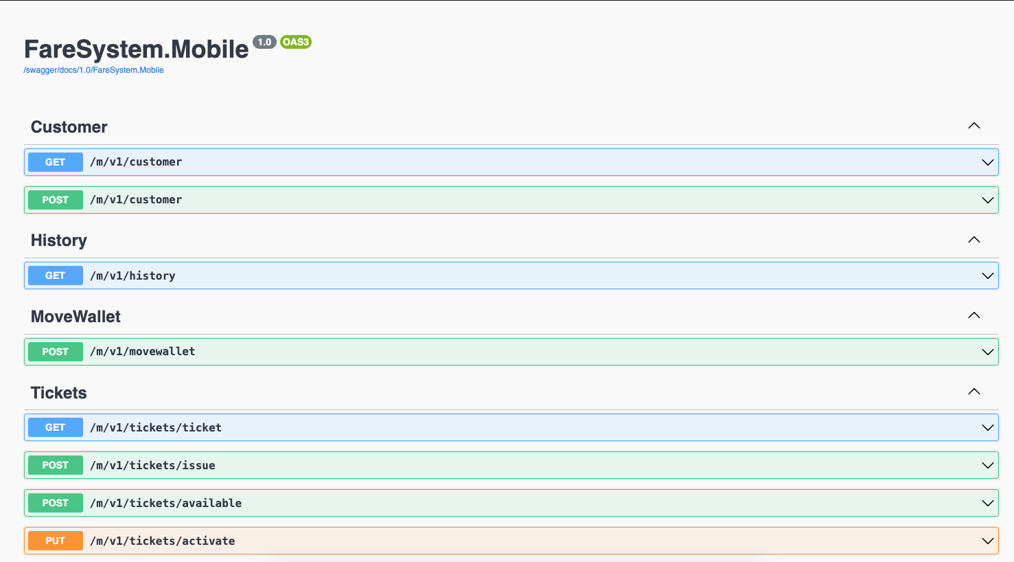 Api and Interfaces